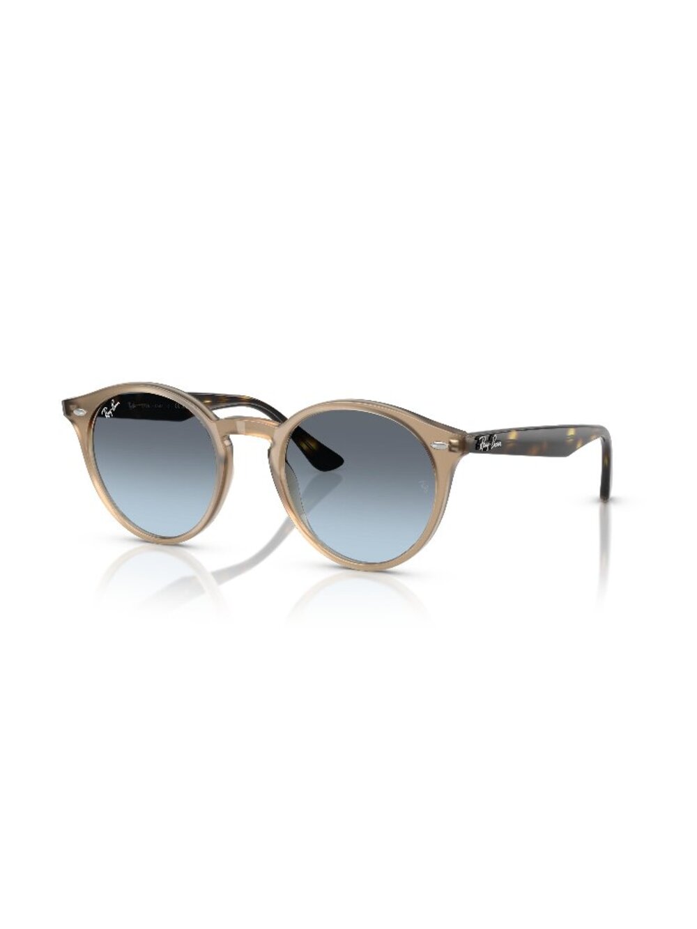 New Ray-Ban Unisex Sunglasses Multicolor Round Blue Lens Injected Frame Ray Ban